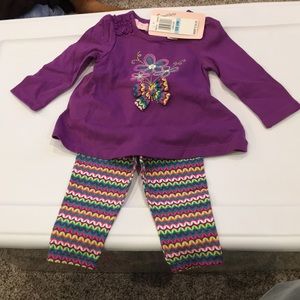 NWT 6-9 month baby girl outfit